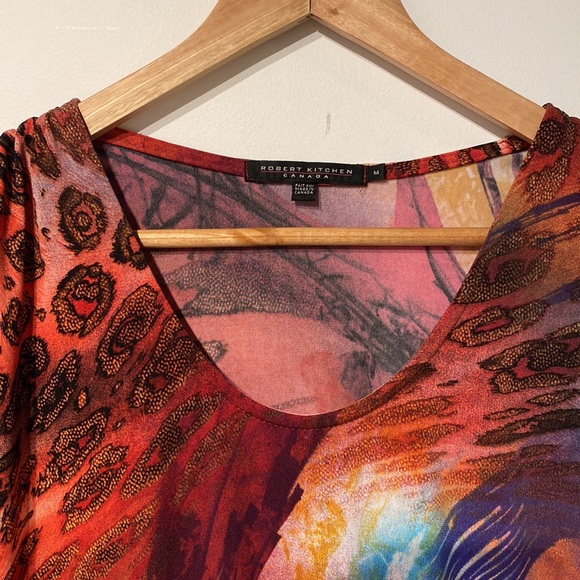 Multicolour Abstract Cinch Dress - Picture 6 of 7